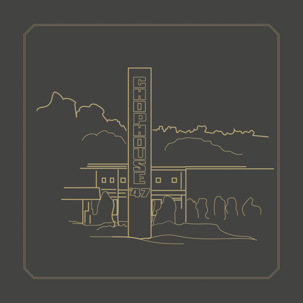 Line drawing of Chophouse 47